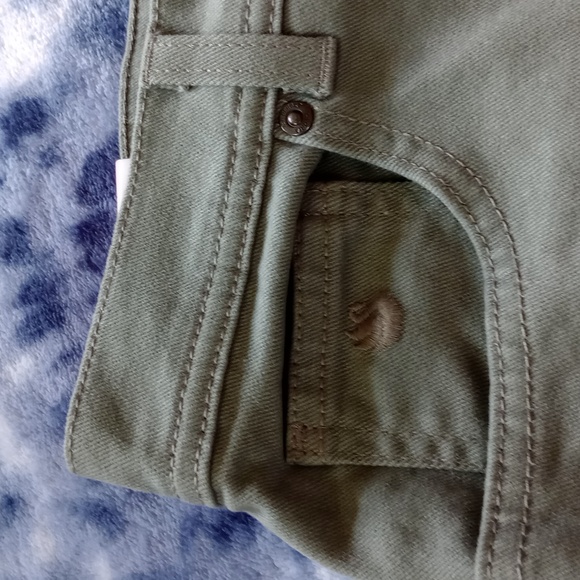 Gloria Vanderbilt Amanda Stretch Classic Fit Women's Jeans Denim Green, Size 10 - Picture 4 of 5